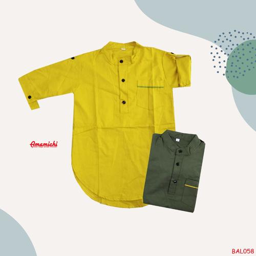 Foto Produk Koko Turki Kurta Rysya Anak Cowok Laki-Laki 6-10 Tahun (ATASAN NYA SAJ dari Amamichi