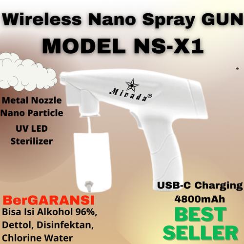 Foto Produk Disinfectant Sprayer Gun Wireless Portable UV Sterilizer Fogging Mesin dari JamMurahMeriah