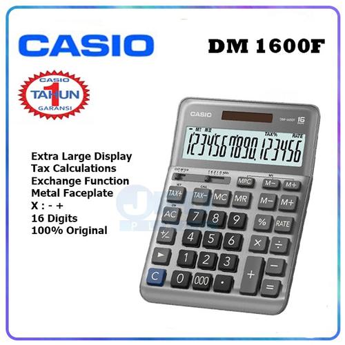 Foto Produk KALKULATOR CASIO DM 1600F dari JED PLAZA