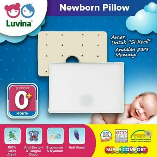 Gambar Luvina Bantal Latex Bayi / Baby New Born Anti Peyang - Natural Latex dari Luvina Indonesia Sehat Jakarta Pusat Tokopedia
