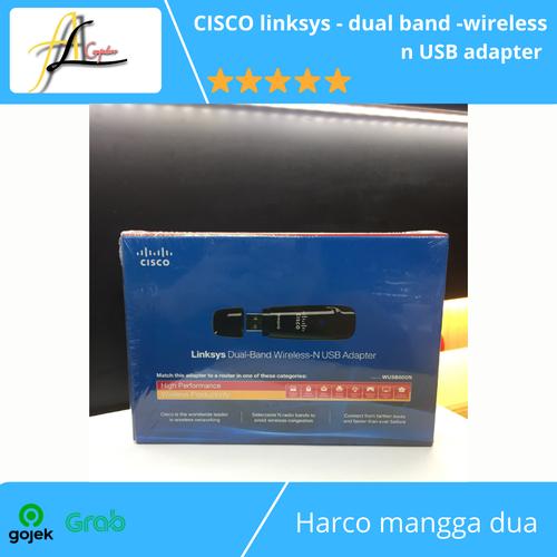 Foto Produk CISCO linksys - dual band -wireless n USB adapter dari AL computerr