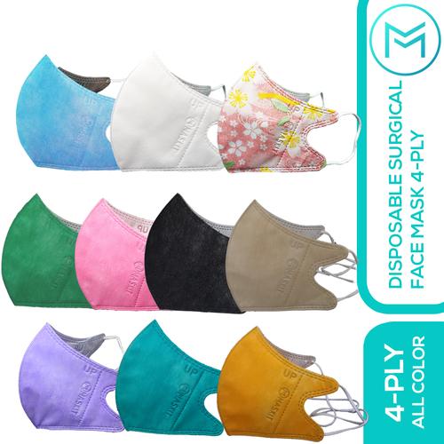 Foto Produk Masker 4ply Duckbill Mix 10 Warna Maskit Earloop & Tali Hijab - Earloop dari Maskit Store