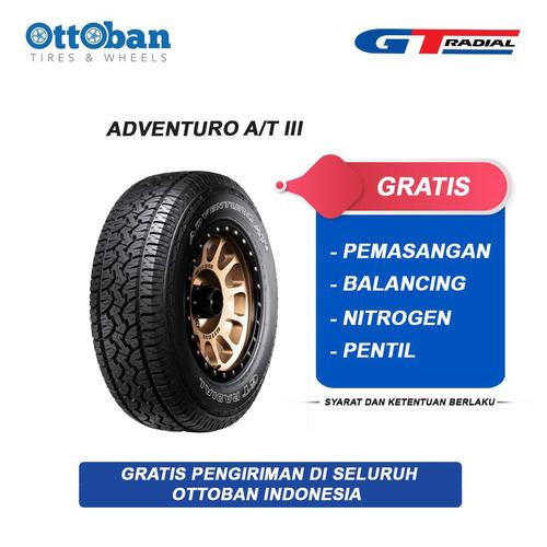 Foto Produk GT Radial Adventuro AT3 P 275 55 R20 111H Ban Mobil dari ottoban indonesia