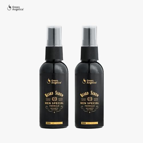 Foto Produk Green Angelica Beard Serum - Penumbuh Jambang 50ml x 2 Botol dari GreenAngelica Official