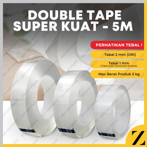 Foto Produk Nano Magic Double Tape Bening Tahan Air 30mm x 5m Acrylic Washable dari Zen Car Parts