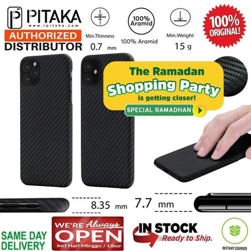 Foto Produk iPhone 11 / 11 Pro / 11 Pro Max Case Pitaka MagCase Real Carbon - iPhone 11 Pro dari Spigen Indonesia