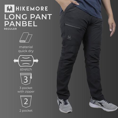 Foto Produk Celana Outdoor Gunung Quickdry Panjang Razzor Panbel Reg Original - Hikemore Black, XL dari Razzor.ID