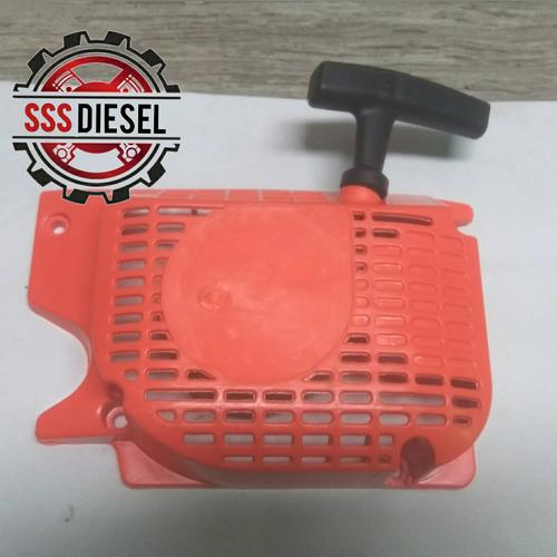 Gambar kap engkol chainsaw 5200 5800 recoil starter Assy double senso sinso dari 3S Diesel Jakarta Barat Tokopedia