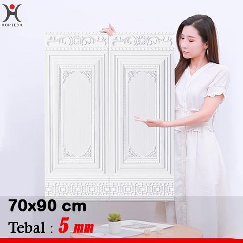 Gambar Wallpaper 3D FOAM / Wallfoam Dinding 3D Motif PINTU BATIK 70X90 CM - PINTU PUTIH dari hoptech id Kab. Tangerang Tokopedia