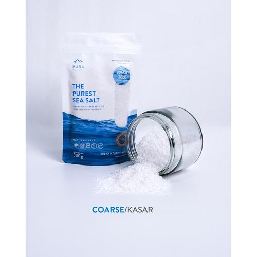 Foto Produk Pura Garam Laut Alami Murni / Pure Natural Sea Salt 300gr - Coarse / Kasar dari Gemini B2