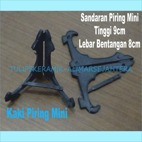 Foto Produk Sandaran piring hias / kaki piring pajangan Mini ( Tinggi 9cm ) dari Tulip'S Keramik