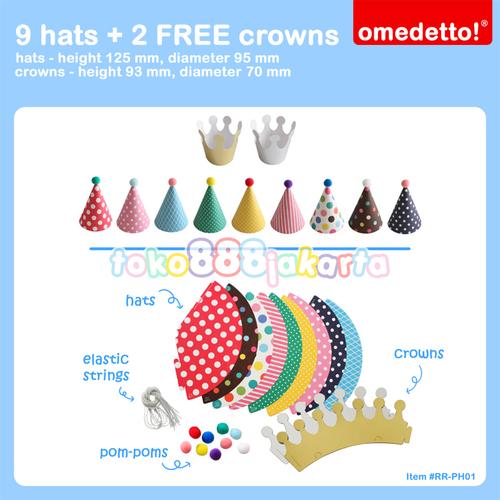 Gambar TOPI ULANG TAHUN ULTAH MODEL KOREA (ISI 11) dari TOKO 888 JAKARTA Jakarta Barat Tokopedia