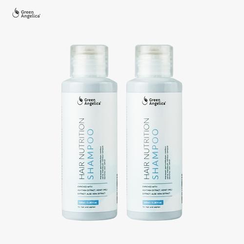 Foto Produk Shampo Rambut Rontok dan Berketombe - Green Angelica 100ml x 2 dari GreenAngelica Official