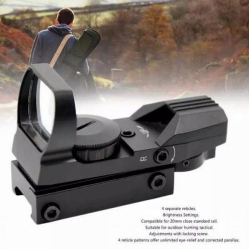 Gambar Reflex Sight Red Green Dot Scope 4 Reticles dari lapaktoko shop Kota Bandung Tokopedia