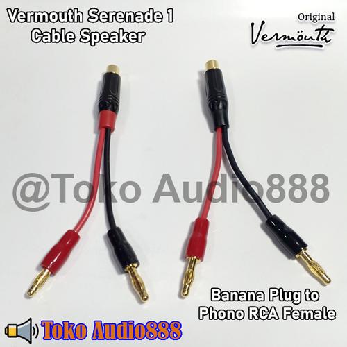 Phono RCA Female Jack Speaker Cables 