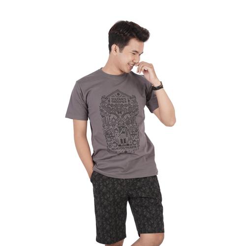 Foto Produk Kaos Dagadu Aseli Official - KLPD Sultan Trooper - S dari Dagadu Official Shop