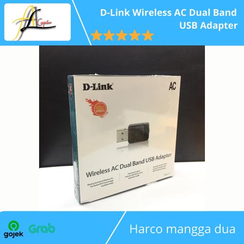 Gambar D-Link Wireless AC Dual Band USB Adapter dari AL computerr undefined Tokopedia