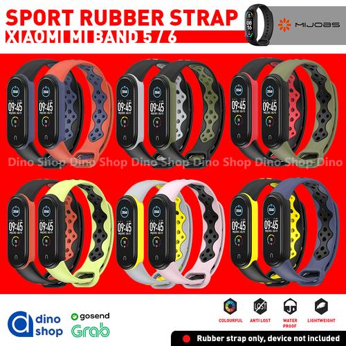 Jual SPORT Strap Miband 6 Silicone Rubber Tali Silikon For XIAOMI MI BAND 6  - DARK BLUE - Jakarta Barat - Dino Shop_id | Tokopedia