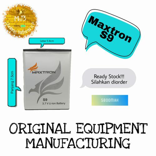 Foto Produk Baterai battery batre bat maxtron S9 dari VICO ACCESSORIES HP