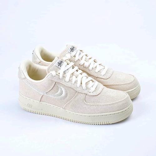 Foto Produk Stussy x Nike Air Force 1 Low Fossil (100% Authentic) - 45 dari senikersku_id
