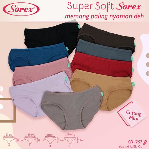Foto Produk CELANA DALAM WANITA SOREX 1257 MINI ORI 100% PALING MURAH - M dari Luna Libby
