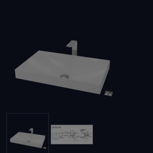 Jual wastafel meja TOTO LW645JN|LW 645JN | lw645jn - full set china ...
