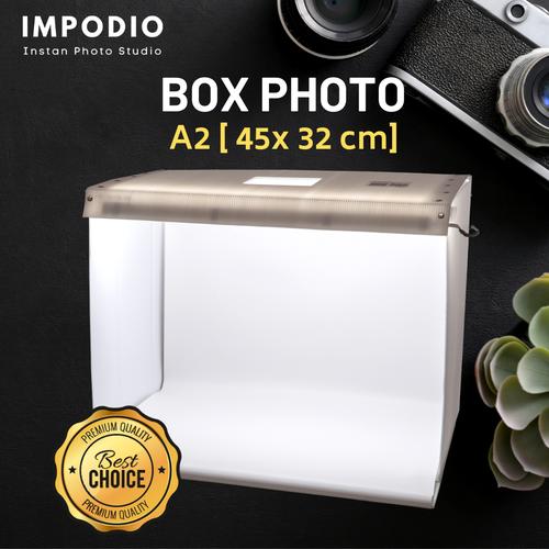 Promo mini studio box photo Ukuran A2 (Paket dengan alasfoto