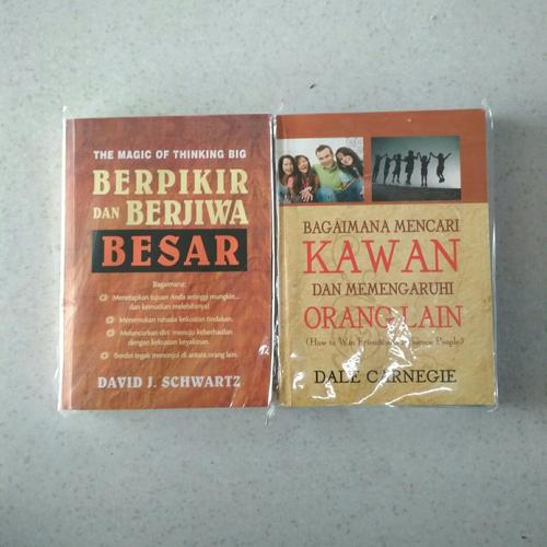 Gambar Paket berpikir dan berjiwa besar + Bagaimana mencari kawan - Dale dari SECANGKIR BUKU Kab. Bantul Tokopedia