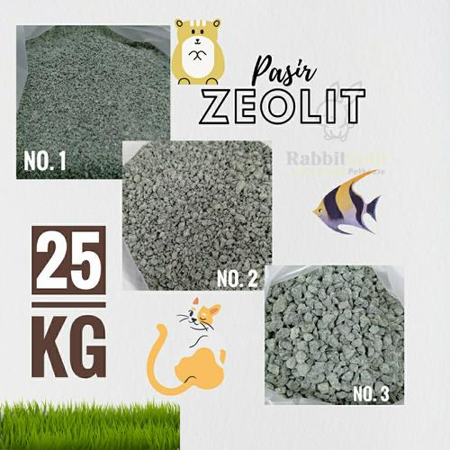 Foto Produk Pasir Kucing Zeolit 25 kg Zeolite Cat Sand no 1 2 3 - No 3 dari Rabbitholic Gading Serpong