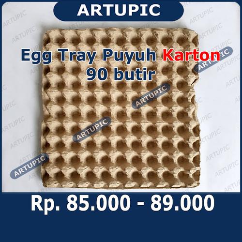 Foto Produk Egg Tray Puyuh KARTON Kertas kardus rak Tempat Telur Telor puyuh 70 le dari ArtupicPeralatanPeternak