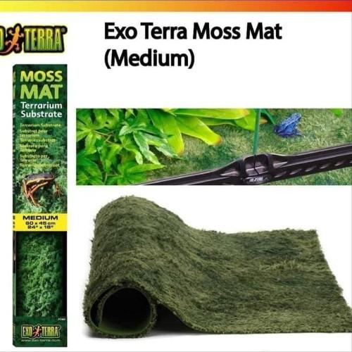 Promo Exoterra moss mat Medium 60x45cm / Terrarium Substrate Exo Terra