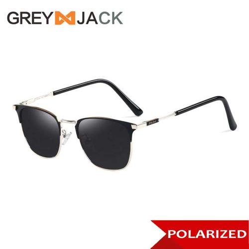Foto Produk Grey Jack/ Kacamata Hitam Pria dan Wanita / Sunglasses /1610 - C1 blk silver dari Grey Jack