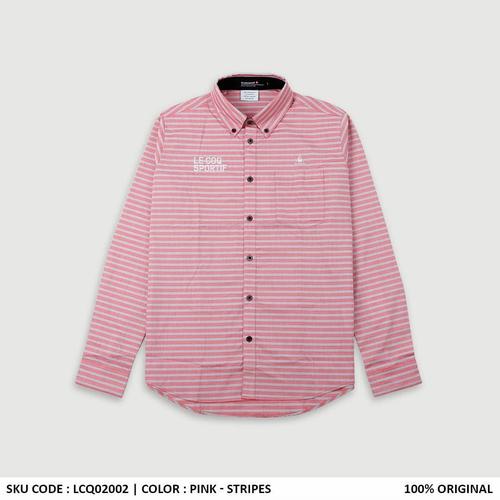 Jual Kemeja LeCoq Men's Golf Striped 