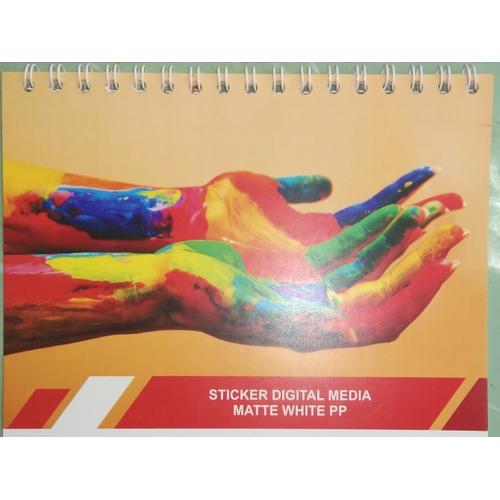Gambar Sticker Vinyl / Stiker Plastik Matte White PP Type Omega dari Grafika Mustika Media Kab. Bekasi Tokopedia