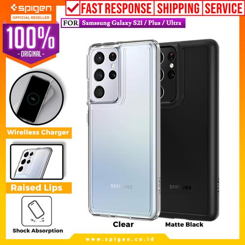 Foto Produk Case Samsung Galaxy S21 Ultra Plus Spigen Ultra Hybrid Clear Casing - S21, Clear dari Spigen Official