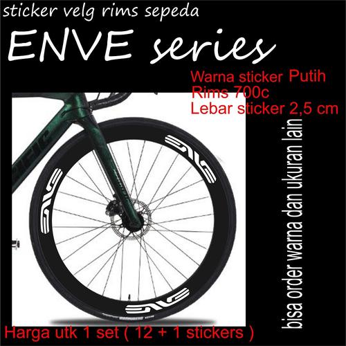 Jual stiker ENVE road bike stickers 