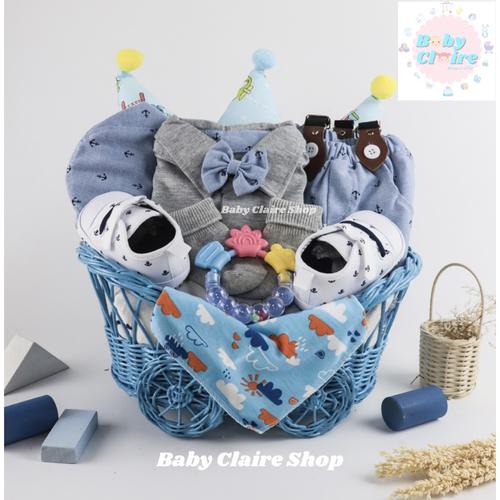 Gambar Kado lahiran bayi laki-laki, hampers baby boy, kado ulang tahun dari BabyClaire Shop Jakarta Barat Tokopedia