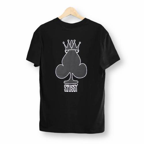 Jual STUSSY CROWN SPADE T-SHIRT BLACK 