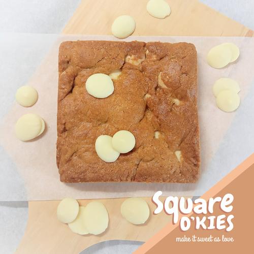 Foto Produk White Chocolate Soft Cookies Square O'kies dari Square O'kies