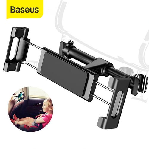 Promo BASEUS BACKSEAT CAR HOLDER CAR MOUNT PHONE HOLDER STAND Hitam