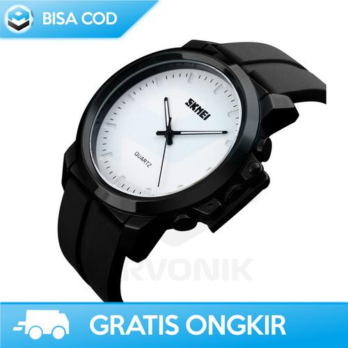 JAM TANGAN ANALOG SKMEI 1208 ORIGINAL JAM TANGAN TALI KARET PRIA di  Arvonik Tokopedia
