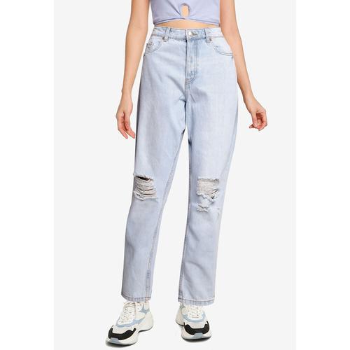 Jual Supre Mom Ripped Jeans 100% Produk 