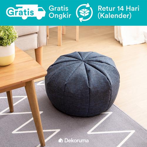 Foto Produk Dekoruma Maru Floor Cushion | Bantal Lantai - Mystic Blue dari Dekoruma Official Store