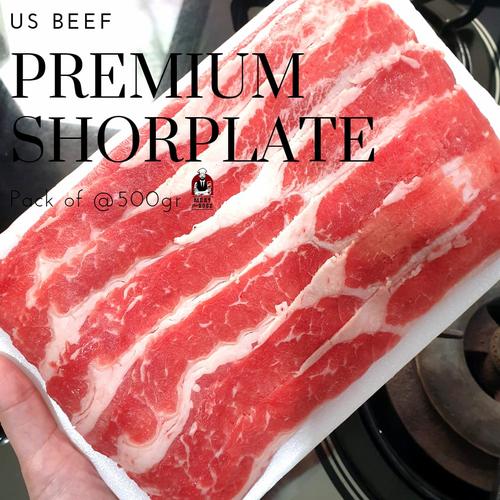 Jual US PREMIUM SHORTPLATE SWIFT slice beef yoshinoya shabu yakiniku