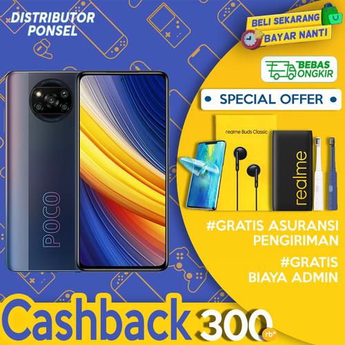 Foto Produk Xiaomi Poco X3 Pro 8/256GB 6/128GB Garansi resmi 8 GB 256 GB 6 GB 128 - 6GB 128GB, Non Bundle dari Distributor Ponsel