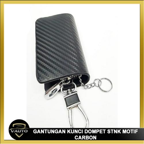 Foto Produk Gantungan Kunci Dompet STNK Mobil Carbon polos dari vauto