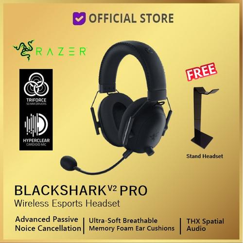 Foto Produk Razer Blackshark V2 Pro Wireless Esports Headset Gaming Black Shark - Headset Only, RZ04-03220100 dari DUNIA COMPUTER & SERVICE