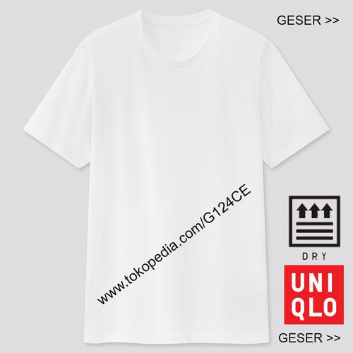 Jual KAOS UNIQLO MEN T-SHIRT DRY CREW 