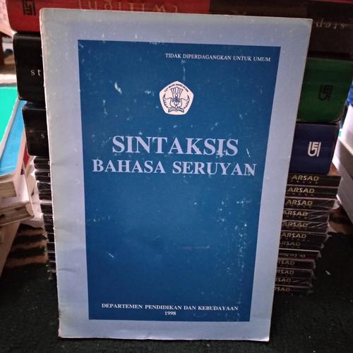Jual SINTAKSIS BAHASA SERUYAN - Kota Bandung - Buku Nesia | Tokopedia