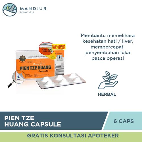 Gambar Pien Tze Huang Capsule - Obat Pengering Luka Sehabis Operasi dari mandjur Jakarta Pusat Tokopedia